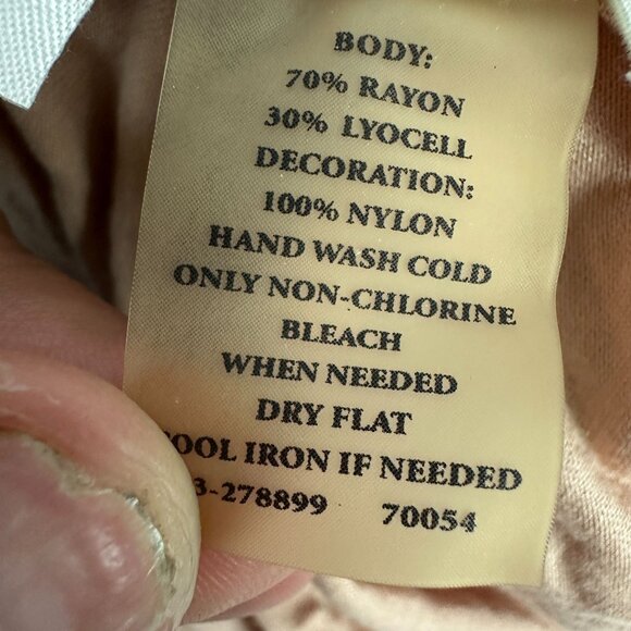 Ann Taylor Womens Sleeveless Beige And Black Lace Tiered Ruffle Tank Top Size S - Picture 4 of 4